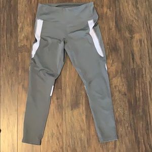 Zella Mesh Detail Leggings